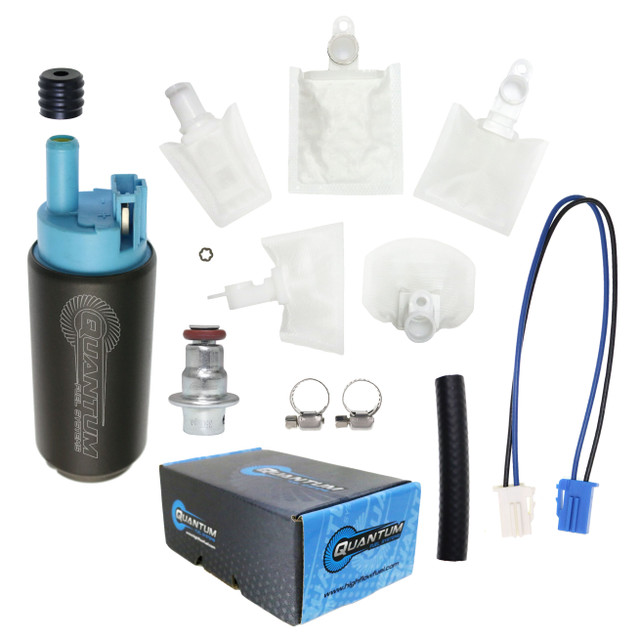 Quantum Fuel Systems OEM Replacement In-Tank EFI Fuel Pump w/ Fuel Pressure Regulator, Strainer for the Kawasaki Z1000 '07-08, Z750 '04-10 Quantum Fuel Systems OEM Replacement In-Tank EFI Fuel Pump w/ Fuel Pressure Regulator, Strainer for the Kawasaki Z1000 '07-08, Z750 '04-10
